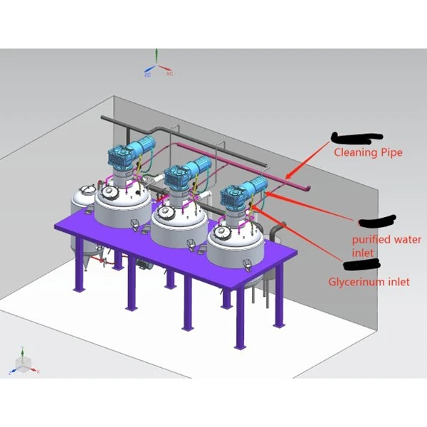 Batching Mixing Tank factory